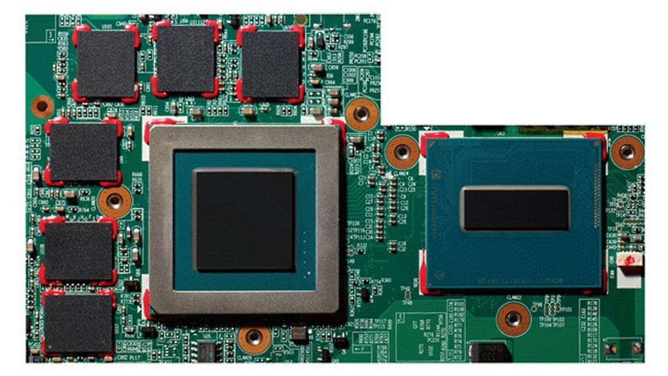 So groß sind bisherige Kombinationen aus CPU mit GPU. (Bildquelle: Intel)