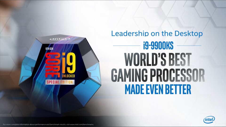 Intel bewirbt den i9 9900KS als schnellsten Gaming-Prozessor der Welt. Die potenzielle Ablöse des i9 9900K erfolgt aber auf Kosten einer höheren Leistungsaufnahme.