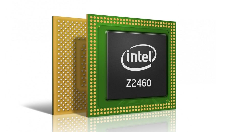 Der Atom Z2460 mit bis zu 1,6 GHz kam in Intels Smartphone Referenzdesign zum Einsatz, der Z2480 im Motorola Razr i ist 400 MHz schneller.