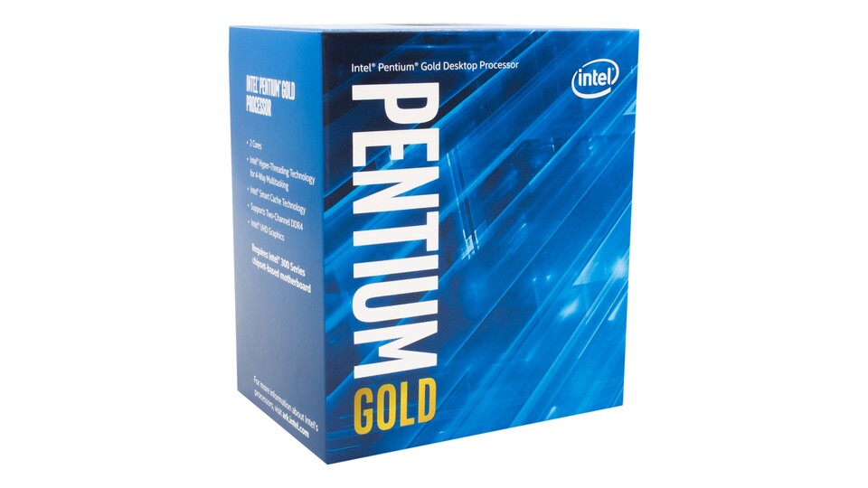 Es ist nicht alles Gold, was glänzt. Bei Intels Pentium Gold G5500 gilt das nicht nur für die geringe Kernzahl, sondern auch für die Leistung seiner Grafikeinheit.