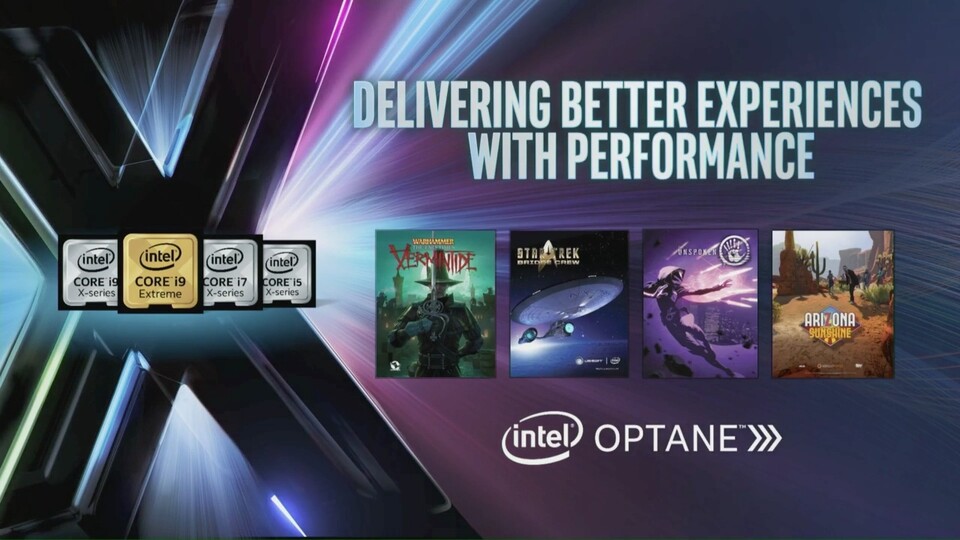 Auf Intels erster E3-Pressekonferenz durften Prozessoren nicht fehlen: Skylake und Kaby Lake X mit bis zu 10 Kernen sind ab dem 19. Juni vorbestellbar und die Woche darauf lieferbar.