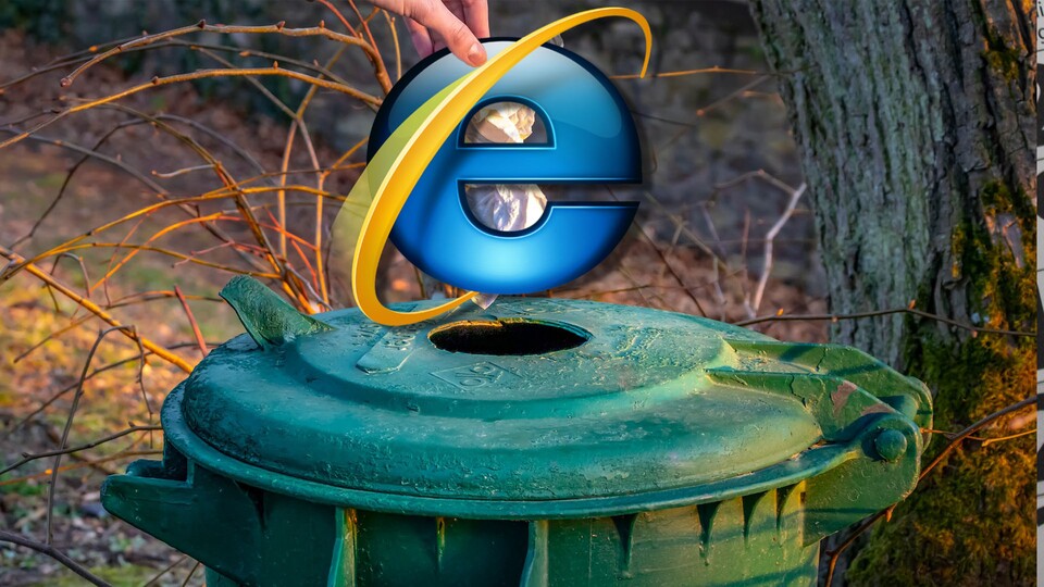 Der Internet Explorer wird schon bald in den Ruhestand geschickt. Microsoft will aber jetzt schon, dass ihr ihn nicht mehr benutzt.