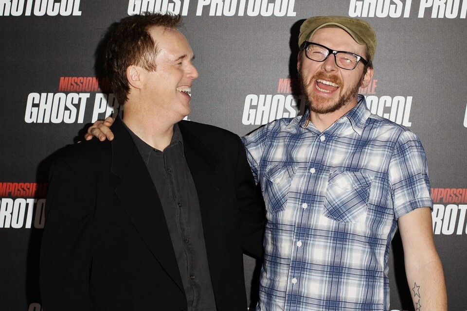 Simon Pegg versteht sich bestens mit dem Regisseur von Mission: Impossible - Phantom Protokoll Brad Bird.