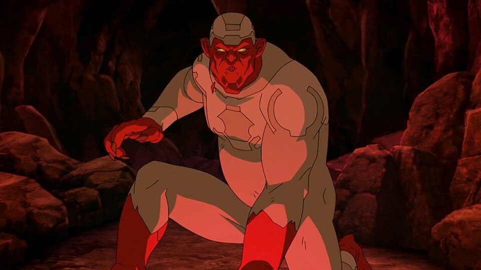 Damien Darkblood verschwindet in den Invincible-Comics recht schnell von der Oberfläche. Die TV-Serie soll jetzt nachholen, was Robert Kirkman in der Vorlage ursprünglich nicht umsetzen konnte. Bildquelle: Amazon Prime Video