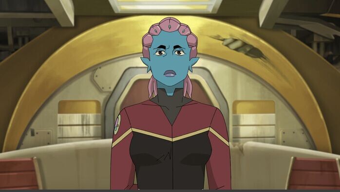 Wer Star Trek liebt, der kommt in Invincible auf seine Kosten, denn die Serie parodiert das Nachbar-Universum auf großartige Weise.