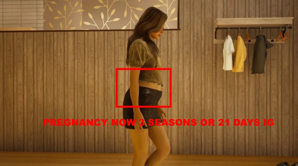 Mit dieser Mod bleibt euer Zoi länger schwanger, was für mehr Realismus sorgt. Bildquelle: Nexusmods