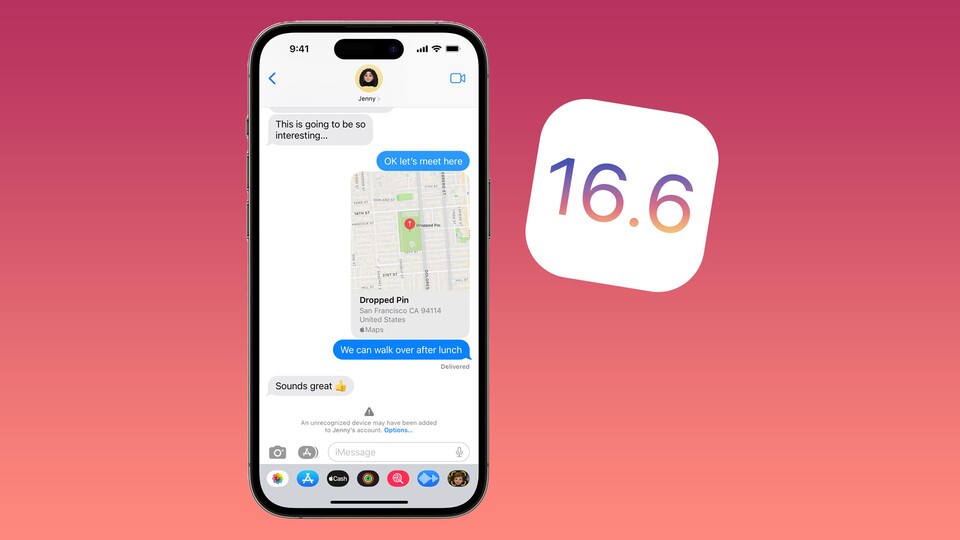 Mit iOS 16.6 kommt vermutlich iMessage Contact Key Verification fürs iPhone.