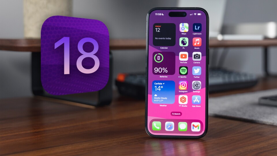 iOS 18 erscheint womöglich im September 2024. (Olga Moonlight, Tom Eversley - Adobe Stock)