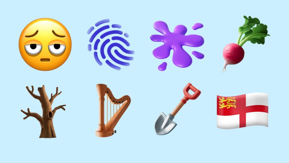 Mit dem neuen Update iOS 18.4 wandern acht neue Emojis auf das iPhone. (Quelle: emojipedia.org)