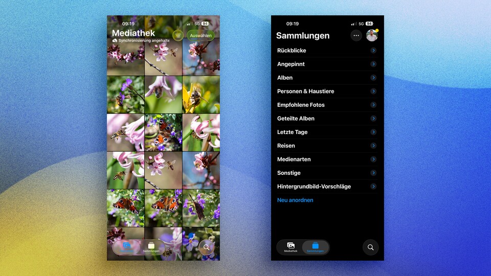 Die Fotos-App gefällt mir jetzt deutlich besser!