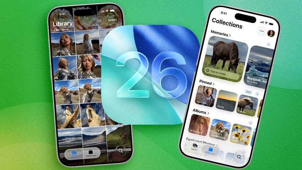 Mit iOS 26 überarbeitet Apple das Design der iPhones.
