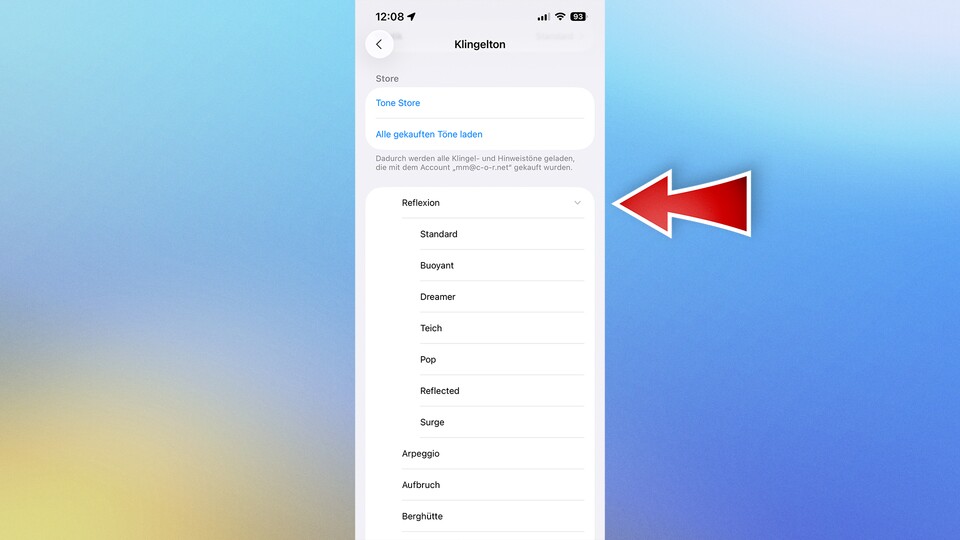 iOS 26 integriert auch neue Klingeltöne. (Bildquelle: GameStar Tech)