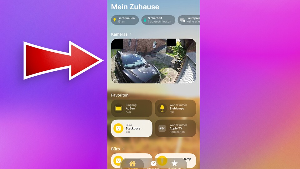 Die Home-App unterstützt endlich 4K-Auflösung für Überwachungskameras. (Bildquelle: GameStar Tech)
