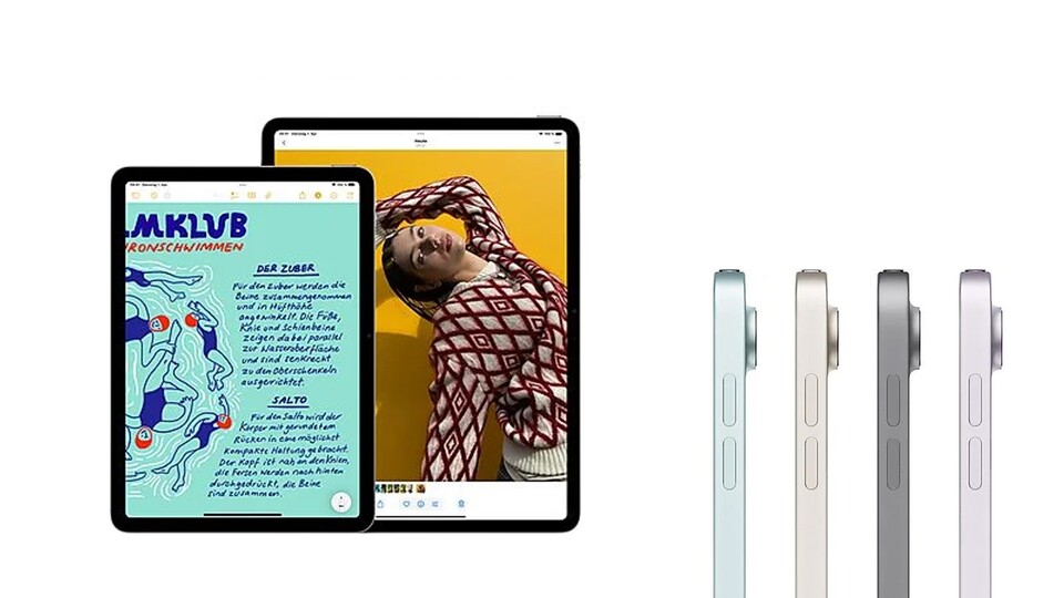 Apples Multi-Talent ist ein echter Alltagshelfer! Zeichnen, Schreiben, Lesen, Streamen – alles auf kompakten 11 Zoll.