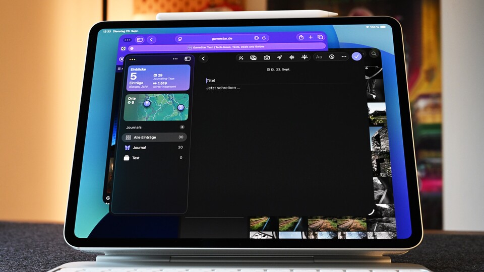 Journal war lange Zeit ausschließlich auf dem iPhone verfügbar. Inzwischen gibt es die App jedoch auch für das iPad und den Mac. (Bildquelle: Patrick S., GameStar)