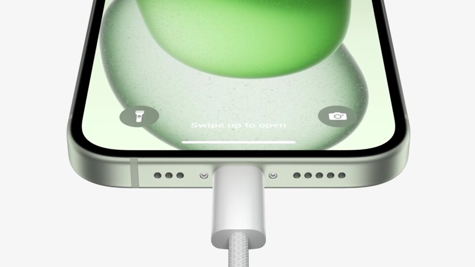Ein Ladeanschluss für alle Geräte - auch von Apple: Das iPhone 15 setzt auf USB-C.