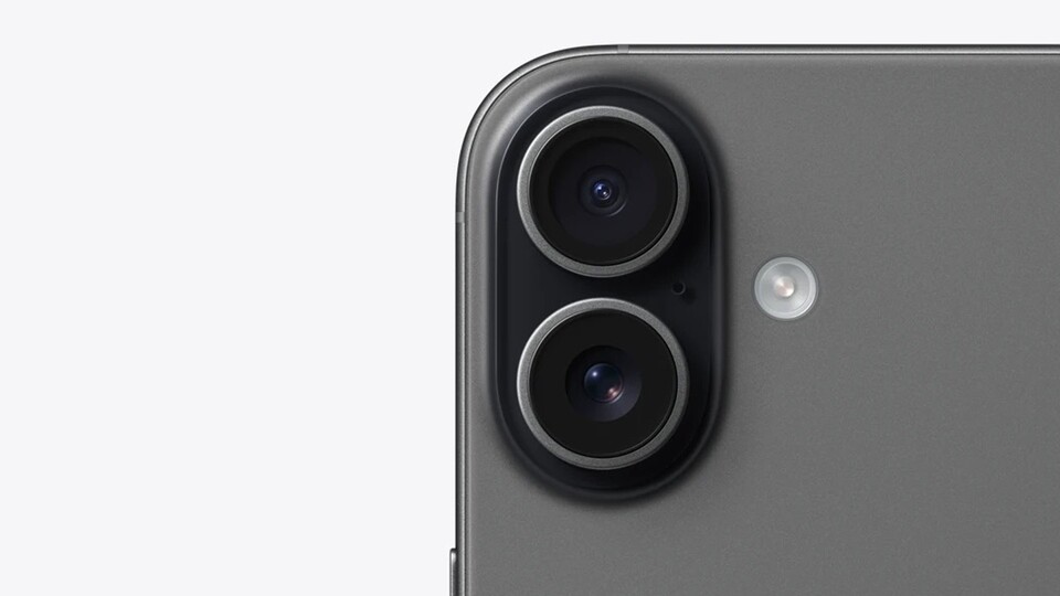 Wie beim iPhone 17 setzt Apple beim kommenden iPhone Fold (Ultra) wohl auf eine Dual-Kamera. (Bild: Apple)