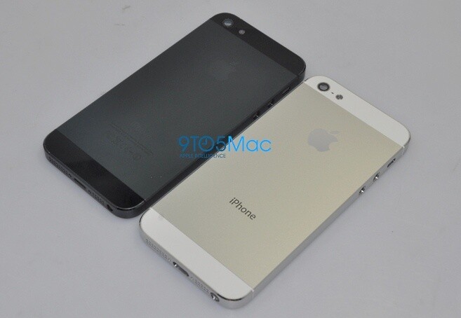 Das angebliche Gehäuse des iPhone 5, in das ein größeres Display passt.