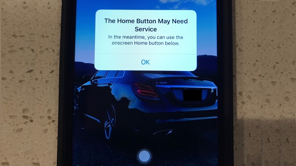 Das iPhone 7 bietet eine Notlösung für einen defekten Home Button. (Bildquelle: iwayne/MacRumors)