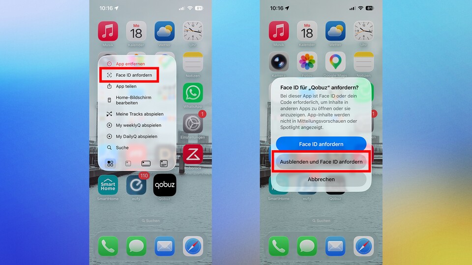 Möchtet ihr bestimmte Apps vom Homescreen ausblenden? Das geht schnell und unkompliziert. (Bildquelle: GameStar Tech)