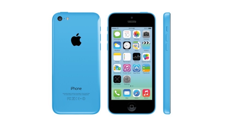 Das Gehäuse des iPhone 15 könnte dem Design des iPhone 5C ähneln, mit dem Unterschied, dass es aus Titanium bestehen soll. (Bild: Apple)