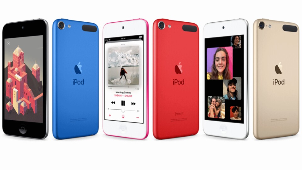Apples iPod Touch bleibt in der 2019er-Version optisch unverändert.