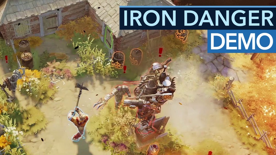Iron Danger - Gameplay-Demo: Herr der Ringe meets Transformers