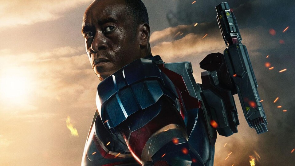Rhodey ist Tony Starks bester Freund und kann dank Iron Man auf seine persönliche Rüstung zurückgreifen. Bildquelle: Disney/Marvel Studios
