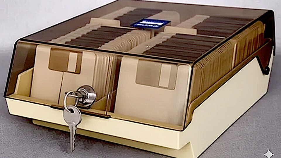 Heutzutage lassen sich die meisten von uns gespeicherten Daten wohl nicht mehr so wie hier per Schloss sichern. (Bild: Reddit-Nutzer ZEROWOLF-9999)