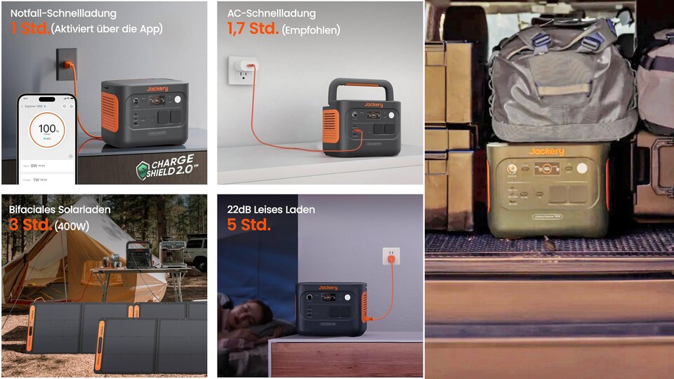 Die kleine Box hat mächtig was auf dem Kasten, dafür, dass man sie so einfach verstauen und transportieren kann.