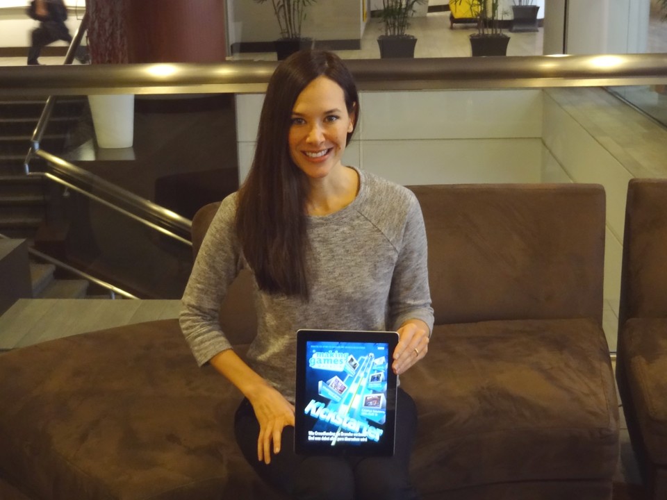 Jade Raymond beim Interview-Termin in San Francisco. Mit ihrem Team Ubisoft Toronto arbeitet sie derzeit an einer neuen IP.