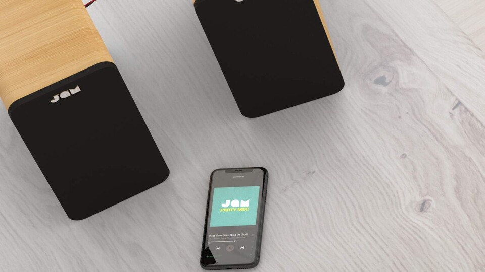 Die Jam-Lautsprecher sind mit Bluetooth 5 kompatibel und ermöglichen blitzschnelle Sound-Übertragung.