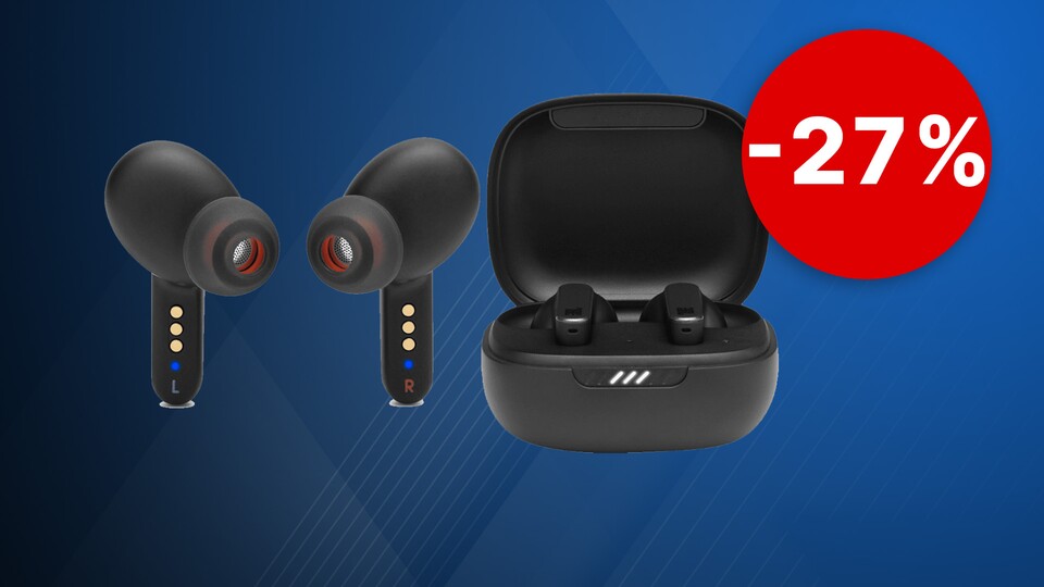 Guter Sound, lange Laufzeit: Bei MediaMarkt bekommt ihr die hervorragenden JBL Live Pro + wireless In-ear Kopfhörer 27% günstiger.