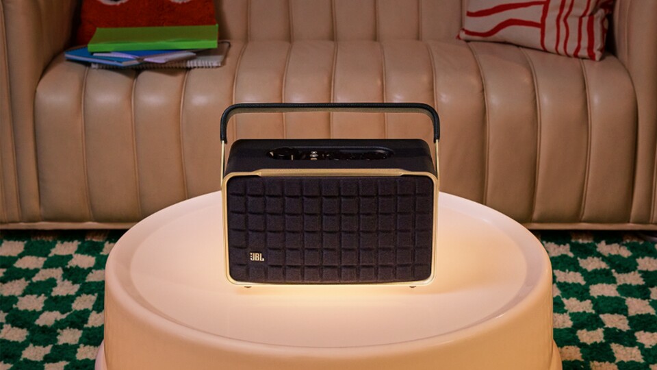 Passt in jeden Raum und lässt sich mit dem Tragegriff auch einfach in jeden Raum bringen.