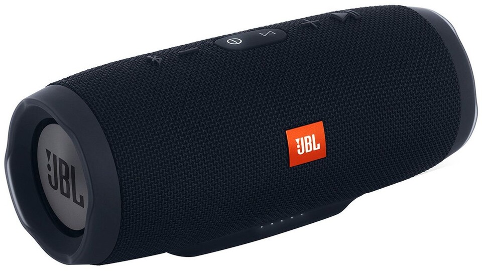 JBL Charge 3: Mobiler Lautsprecher mit der Möglichkeit, das Smartphone zu laden.