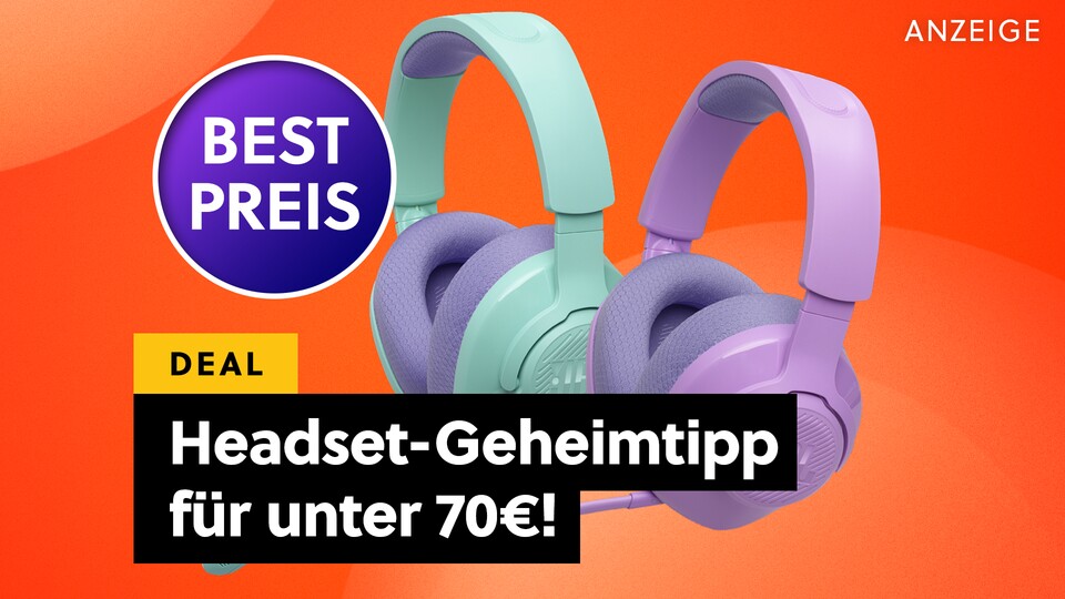 Das Headset von JBL hat ein schlichtes Design und kommt in schicken Farben daher. Jetzt ist es günstig wie nie.