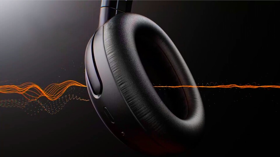 Jede Ohrmuschel verfügt über vier Mikrofone, welche die Außenwelt aufnehmen und mittels Antischall ausblenden.