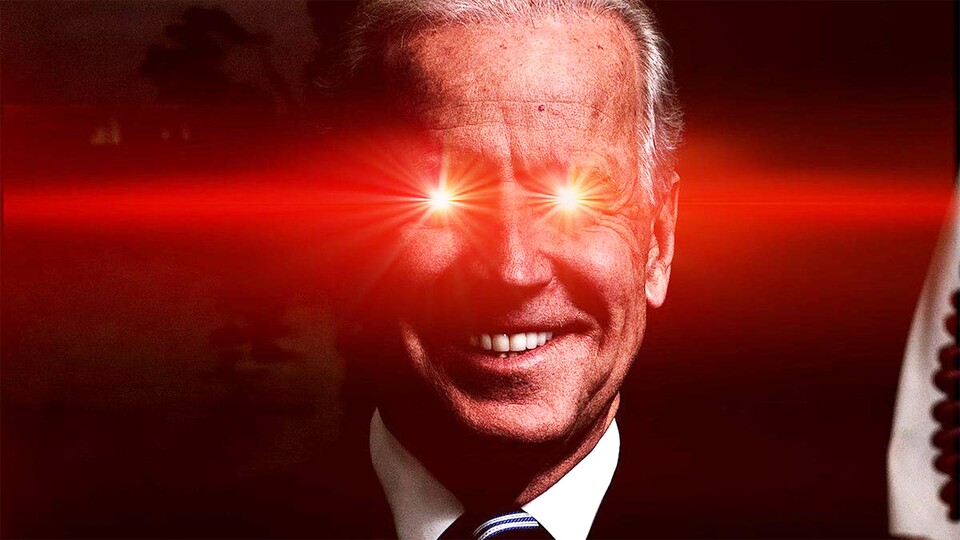 Mit dem »Dark Brandon«-Meme wurde US-Präsident Biden selbst zum Meme. (Bild: TwitterJoeBiden)