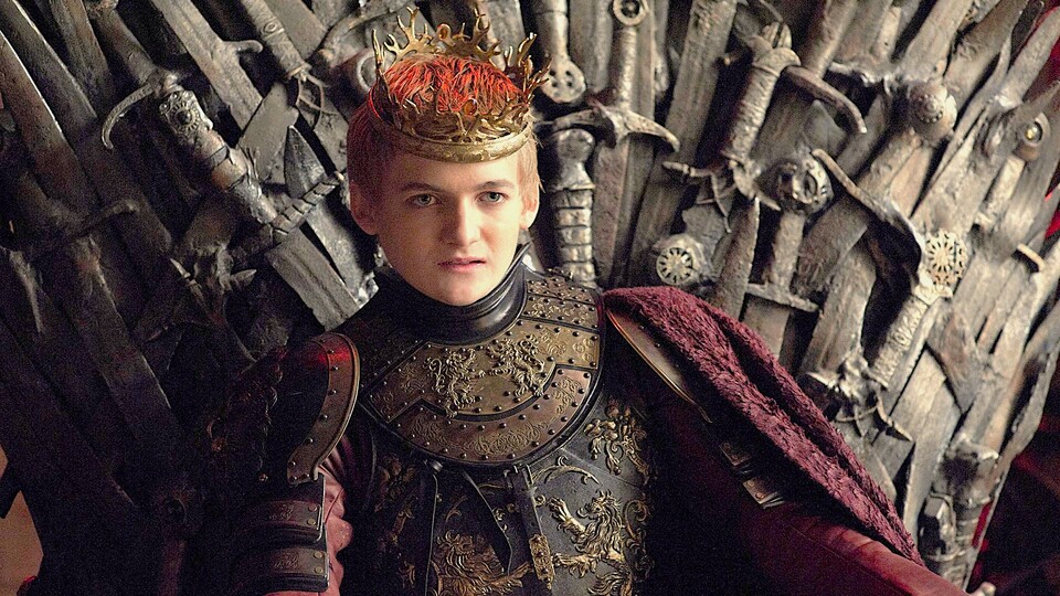 Wenn das der König wüsste! Im Eisernen Thron verbirgt sich seit Jahren ein Schwert aus Der Herr der Ringe. Bild: HBO.