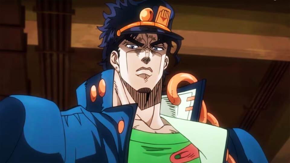 Jotaro Kujo gilt als das Gesicht von JoJos Bizarre Adventure. (Bildquelle: David Production)