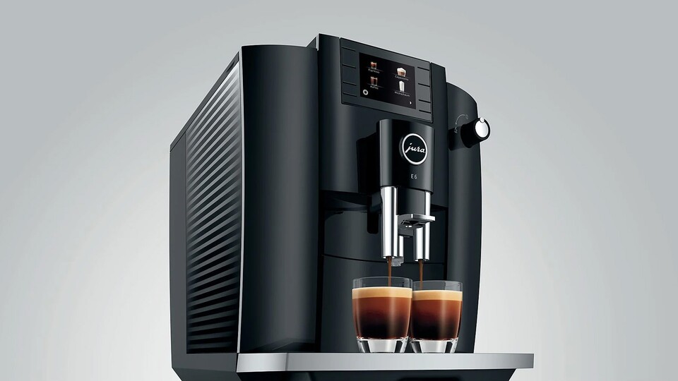 Eure Garantie für würzigen Kaffeegenuss: Im Vergleich zu herkömmlichen Mahlwerken erreicht die JURA E6 eine Aromasteigerung von 12,2 Prozent!