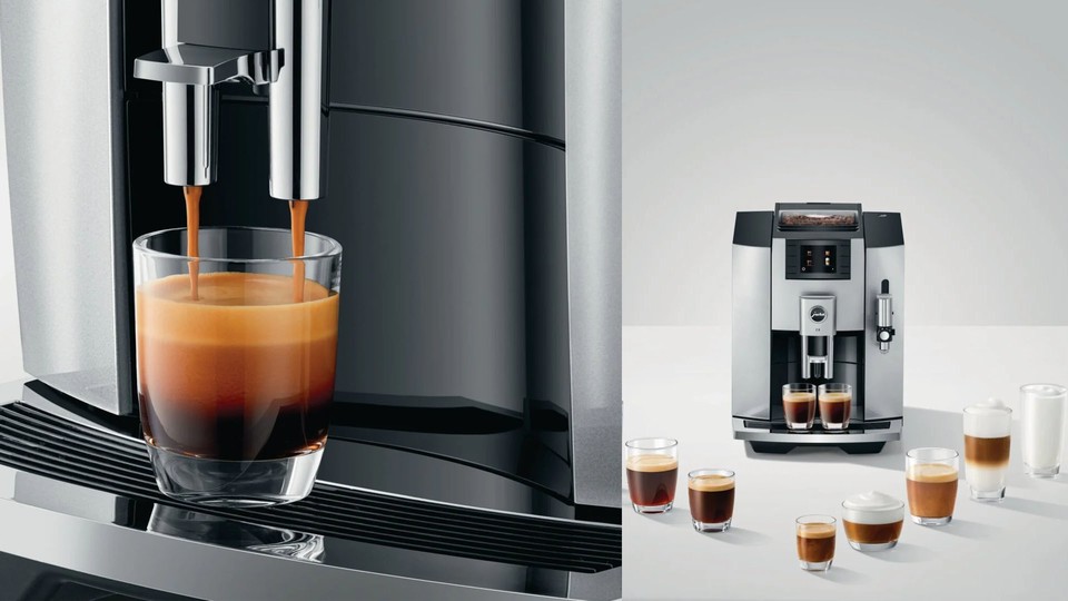 The Jura E8 can prepare a total of 17 different coffee specialties.  And what about tea?  Of course that too.