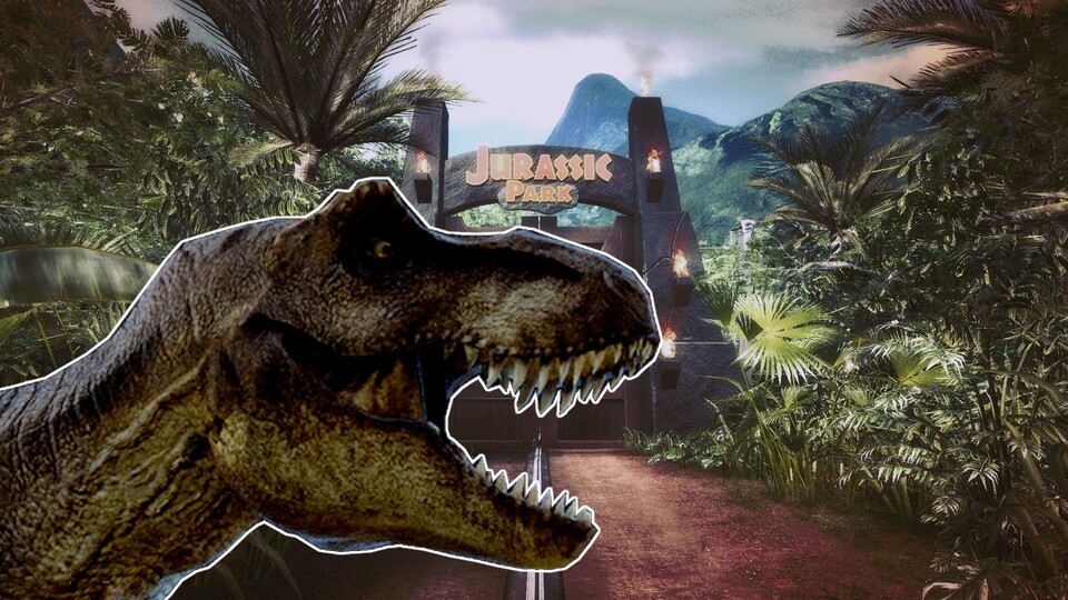Willkommen im Jurassic Park. Ich hoffe, ihr habt keine Angst vor ein paar Dinos. 