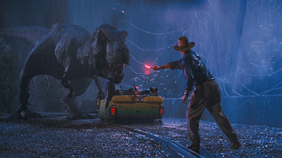 Steven Spielbergs Jurassic Park vs. Michael Crichtons Romanvorlage.