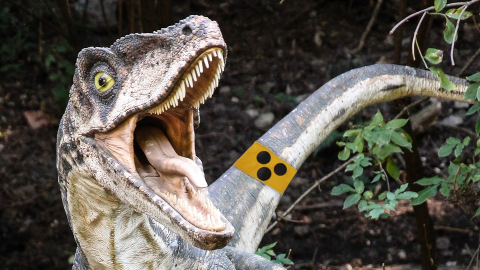Ein blinder Velociraptor findet auch mal einen Filmfehler - oder eben nicht.