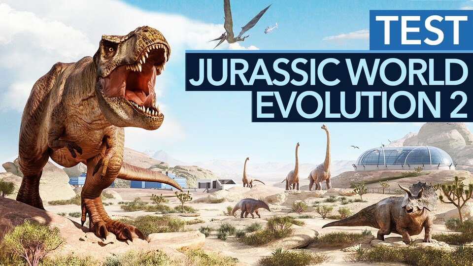 Jurassic World Evolution 2 - Unser Test-Video zum Dinopark-Spiel