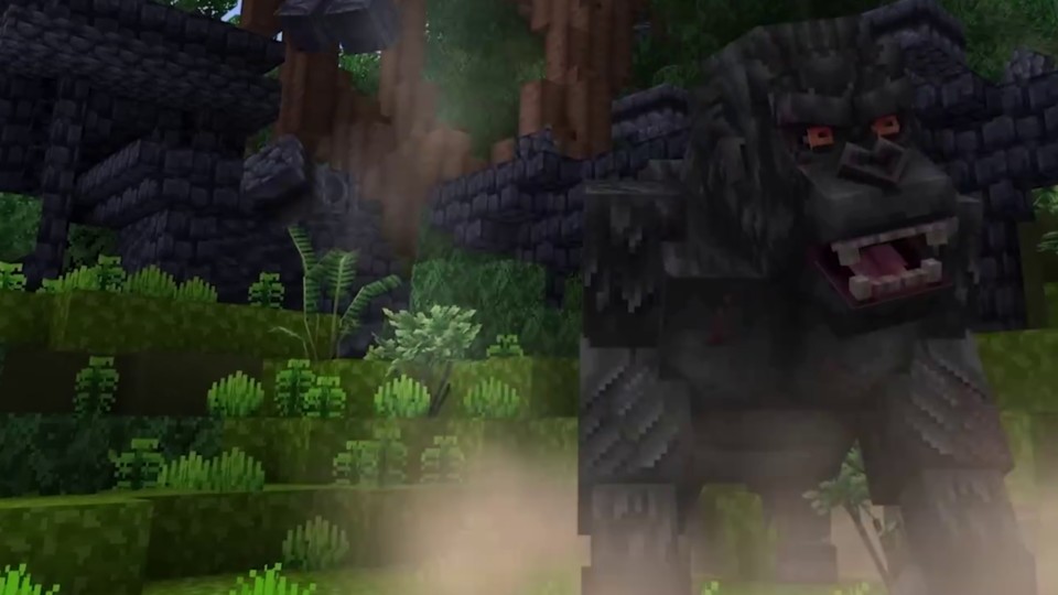 Jurassic World, Shrek und Co.: Der neue Minecraft-DLC bringt euch zu bekannten Universal-Filmen