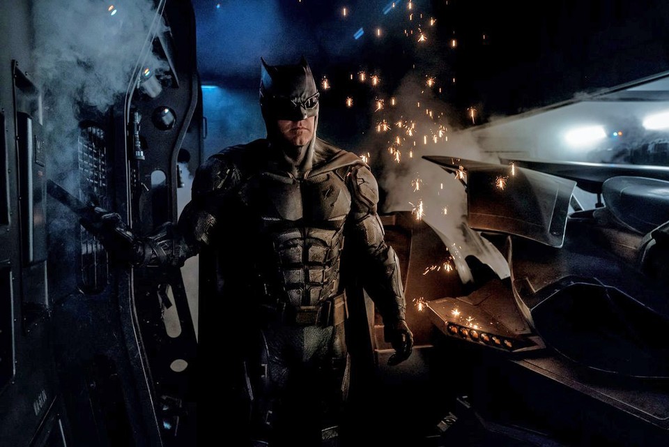 Ben Afflecks neues Batman-Kostüm in Zack Snyders Justice League.