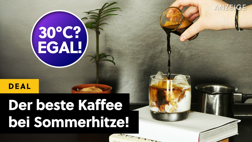 Kaffeemaschinen und Vollautomaten bleiben bei mir gerade kalt - mit diesem Cold Brew-Kaffee-Filter brauche ich sie bei der Hitze nicht.