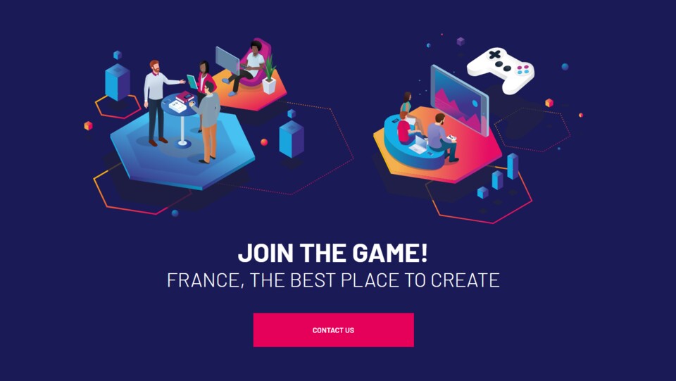 Die französische Kampagne »Join the Game« soll internationale Entwicklerstudios nach Frankreich locken.